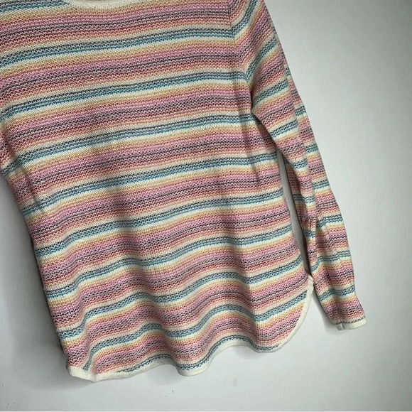 Boden Rainbow Striped Sweater - Picture 4 of 10